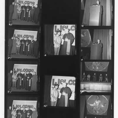 Views of Pax Romana's 20th World Plenary Assembly held at Saint Joseph's College, August 1968.