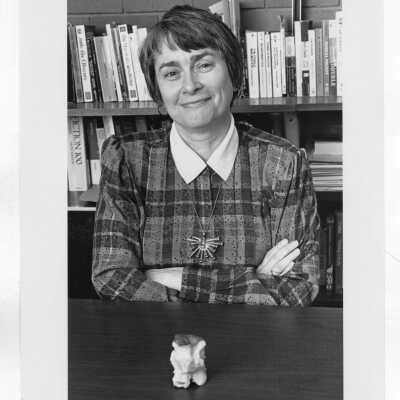 Arlene M. Jackson: Faculty, English. This photo should be viewed as a companion piece with the previous photo of Jackson, 9.0087