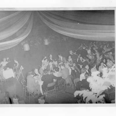 Alumni association formal supper dance, 1954.