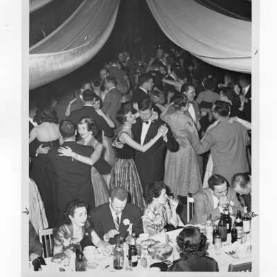 Alumni association formal supper dance, January 31, 1953.