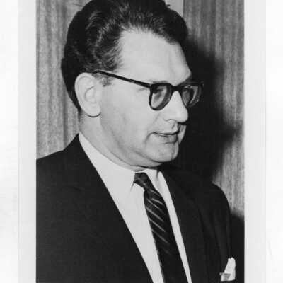 Rabbi Marc Tanenbaum, director of American Jewish Committee's Interrelifious Affairs Department, and recipient of honorary degree in 1967.