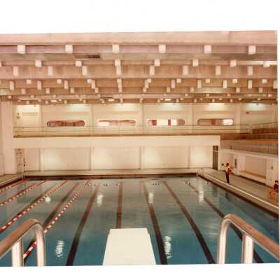 View of swimming pool in Sports Complex.