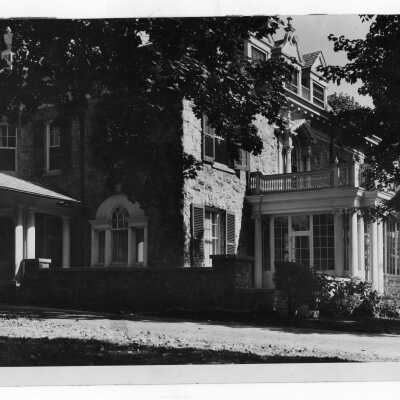 Exterior view of Loyola Hall, Jesuit Residence.