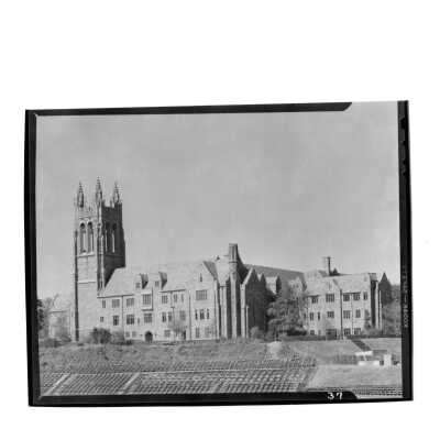 Exterior view of Barbelin from Finnesey field.