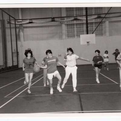 Women's Intramural Basketball game