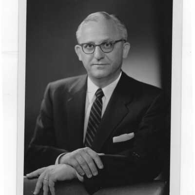Photo portrait of 1962 Shaffrey award recipient, Dr. William Sodeman.