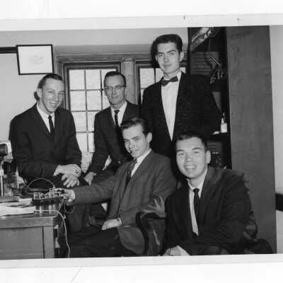 Members of student Radio Club.