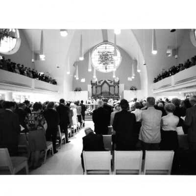 Dedication mass for Chapel of Saint Joseph.