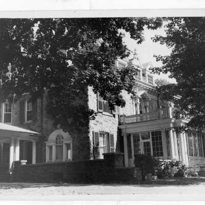 Exterior view of Loyola Hall, Jesuit Residence.