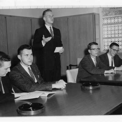 Members of Villiger Debating Society.