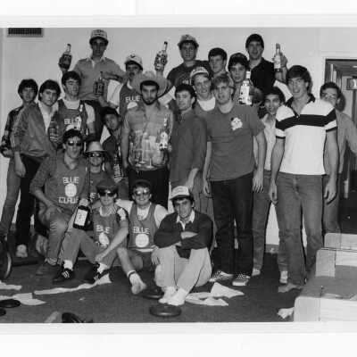 Residents of Canisius Hall in Sourin Residence Center.