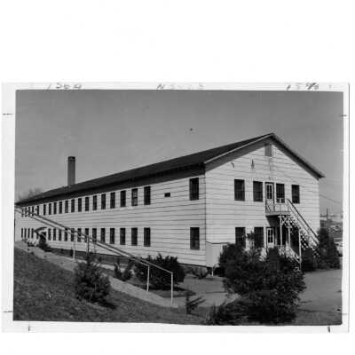 Exterior view of Cardboard College also known as Barbelin Annex.