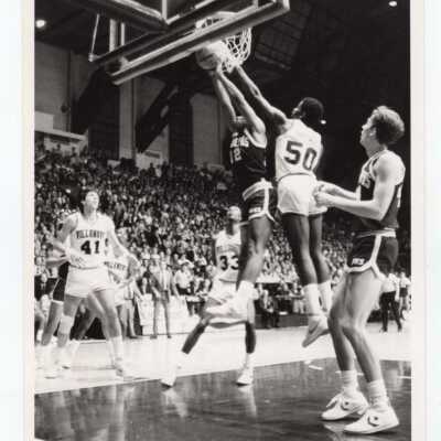 Men's Basketball game against Villanova in Palestra