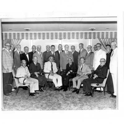 Alumni reunion of class of 1931 held on May 18, 1976. Includes Terrence Toland, S.J.
