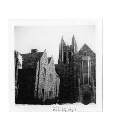 Exterior side view of Barbelin building.