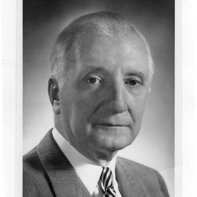 Photo portrait of 1964 Shaffrey award recipient, Dr. William N. Parkinson.