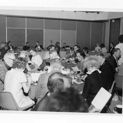 Dinner honoring Shaffery award recipient, April 22, 1972.