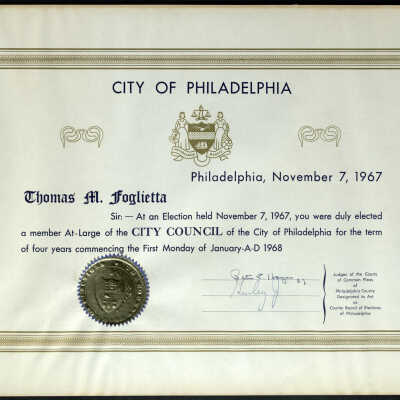 Certificate, Commemorative