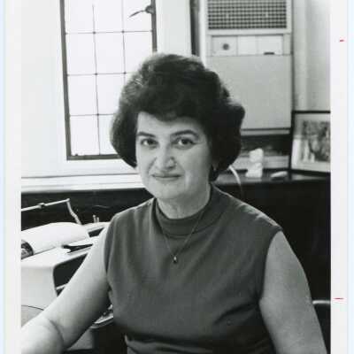 Madeline M. Conti, Administrative Assistant to the President from 1943 to 1986.
