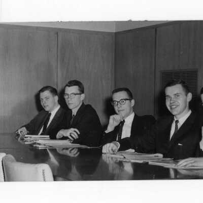 Members of Villiger Debating Society.