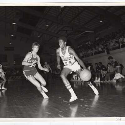 Men's Basketball game against Mount St. Mary's