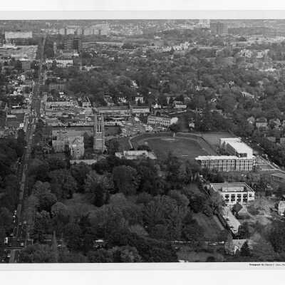 Aerial view of Saint Joseph's College campus.