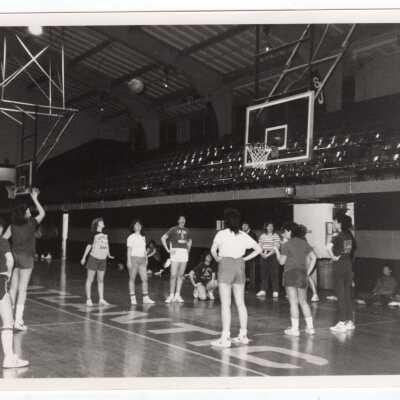 Women's Basketball team practice