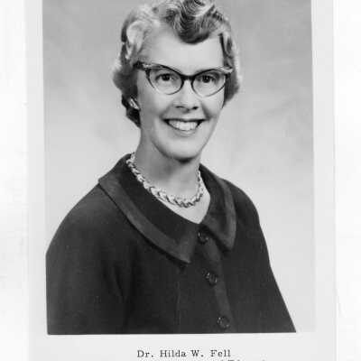 Hilda W. Fell: Faculty, Education.