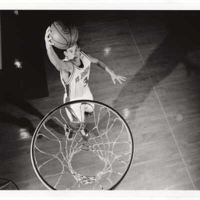 Men's Basketball player Michael Mazzio