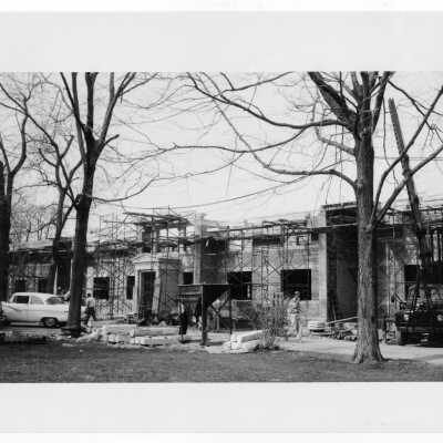 Jesuit Faculty Residence under construction.
