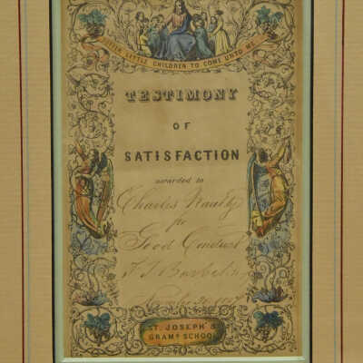 Certificate, Achievement