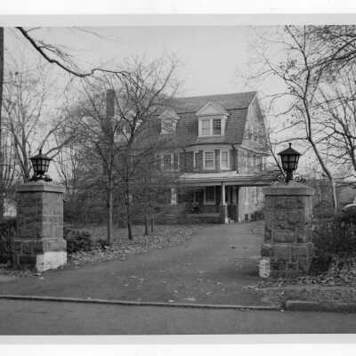 View of Sullivan Hall and driveway.