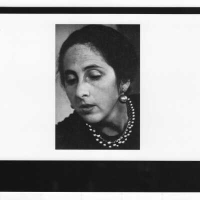 Margaret Gest, Artist, Neighbor of SJC. Gest arranged that, on her death, SJC could purchase her estate.
