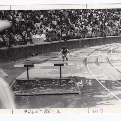 Men's steeplechase event at Penn Relays?