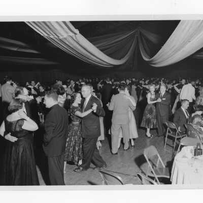 Alumni association formal supper dance, February 11, 1956.