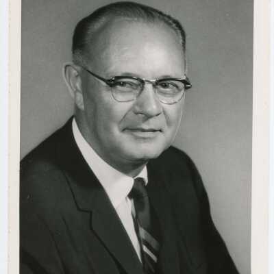 F. Bruce Baldwin, Jr., honorary degree recipient, June 1967.