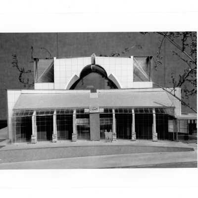 Architect's model of Chapel of Saint Joseph.