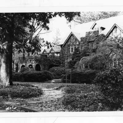 Front view of Boland Hall.