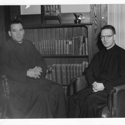 John M. Fraunces, S.J.: Faculty, Philosophy; and Francis J. Renz, S.J.: Faculty, Philosophy; College Librarian