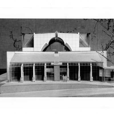 Architect's model of Chapel of Saint Joseph.