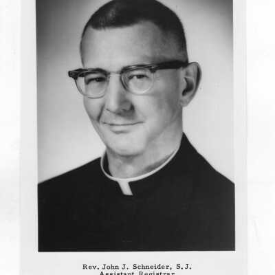 John J. Schneider, S.J. (Assistant Registrar)