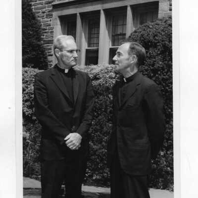 Michael J. Smith, S.J. with Terrence Toland, S.J.