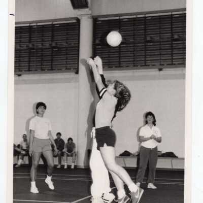 Women's volleyball practice, intramurals?
