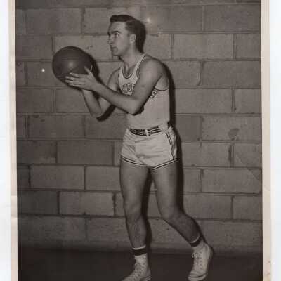 Men's Basketball player, Jack McKinney.