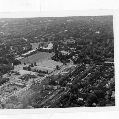 Aerial view of Saint Joseph's College campus.