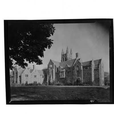 Exterior side view of Barbelin building.