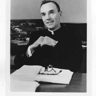 Terrence Toland, S.J., taken when he was presidento of SJC?