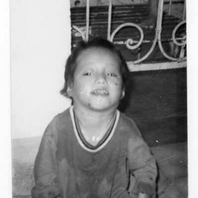 Vietnamese child playing, Vietnam Orphanage project.