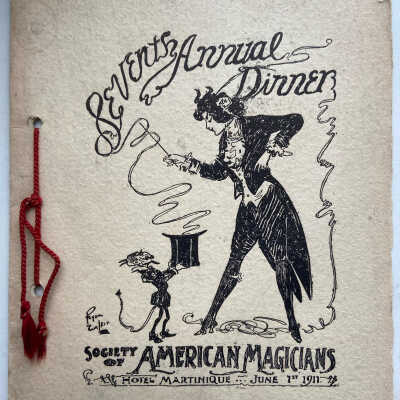 1911 Society Of America Magicians Annual Dinner
