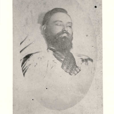93.1H.66 James, Jesse in coffin, R.G. Smith Photo, 1882: Copyright: 93.1H.66 James, Jesse in coffin, R.G. Smith Photo, 1882